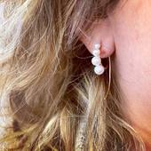 Idée 🎅🏻🎅🏻🎅🏻 
De la perle dans une forme super originale 
#perle#bo#boucledoreille#orrose#bijoux#bijouterie#centreville#noel#cadeau#femme#joaillerie